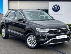 Black Used 2024 VW T-Roc Life SUV | £21,790 (Fair price)