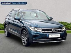 Blue Used 2023 VW Tiguan Elegance SUV | £28,918 (Fair price)