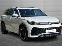 Pure white Used 2025 VW Tiguan R-line SUV | £36,490 (Expensive)