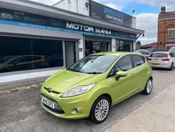 Green Used 2010 Ford Fiesta Titanium Hatchback | £2,195 (Good price)