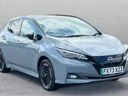 Grey Used 2023 Nissan Leaf Tekna Hatchback | £13,181 (Fair price)