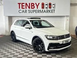 White Used 2019 VW Tiguan R-line SUV | £19,295 (Good price)