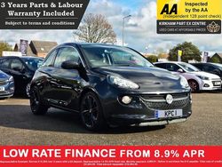 Black Used 2016 Vauxhall Adam Glam Hatchback | £5,500 (Fair price)