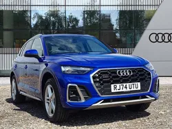 Blue Used 2024 Audi Q5 S-Line SUV | £39,990 (A bit pricey)