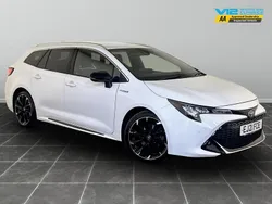 White Used 2021 Toyota Corolla Sport Estate | £19,995 (Good price)