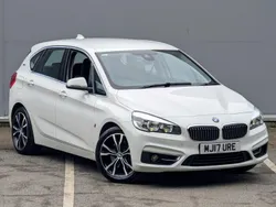 White Used 2017 BMW 225 Active Tourer Luxury Line MPV | £10,495 (Expensive)