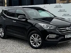 Black Used 2017 Hyundai Santa Fe Premium SUV | £10,895 (Fair price)