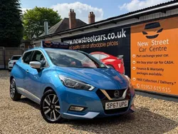 Blue Used 2018 Nissan Micra Acenta Hatchback | £7,984 (Fair price)