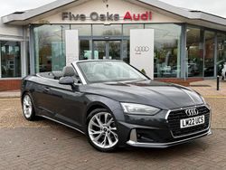 Grey Used 2022 Audi A5 Cabriolet Sport Cabriolet | £30,890 (Fair price)