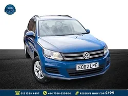 Blue Used 2012 VW Tiguan S SUV | £6,485 (Fair price)