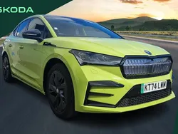 Green Used 2025 Skoda Enyaq iV vRS SUV | £35,749 (Good price)