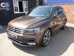 Brown Used 2017 VW Tiguan R-line SUV | £17,495 (Good price)