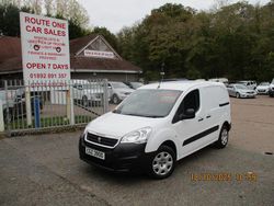 White Used 2016 Peugeot Partner Van | £5,995 (A bit pricey)
