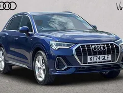 Blue Used 2025 Audi Q3 S-Line SUV | £33,194 (Good price)