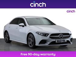 White Used 2021 Mercedes A220 AMG line Sedan | £18,599 (Fair price)