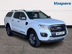 White Used 2021 Ford Ranger Wildtrack Pickup | £26,394 (A bit pricey)