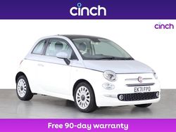 White/grey Used 2021 Fiat 500 Dolcevita Hatchback | £9,149