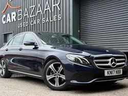 Blue Used 2017 Mercedes E220 SE Sedan | £11,491 (Super price)