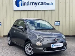 Grey Used 2016 Fiat 500C Lounge Cabriolet | £6,749 (Fair price)