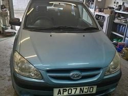 Blue Used 2007 Hyundai Getz Hatchback | £995 (Fair price)