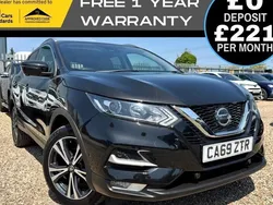 Black Used 2020 Nissan Qashqai N-Connecta SUV | £12,490 (Fair price)