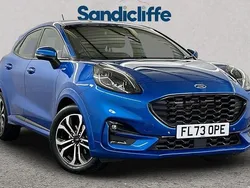 Blue Used 2023 Ford Puma Gen-E ST-Line Hatchback | £18,493 (Fair price)