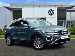 Blue Used 2024 VW T-Roc Style SUV | £23,450 (Fair price)