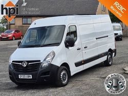 White Used 2020 Vauxhall Movano Edition Van | £11,748 (A bit pricey)