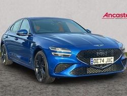 Blue Used 2024 Genesis G70 Sport Estate | £26,790 (Fair price)