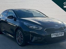 Black Used 2019 Kia ProCeed GT-Line S Hatchback | £14,546 (Fair price)