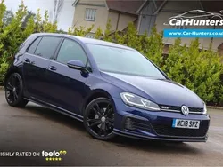 Blue Used 2018 VW Golf VII GTD Hatchback | £15,495 (Fair price)