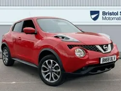 Red Used 2019 Nissan Juke Tekna SUV | £8,999 (Fair price)