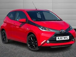 Red pop Used 2017 Toyota Aygo x-style Hatchback | £8,395 (Fair price)