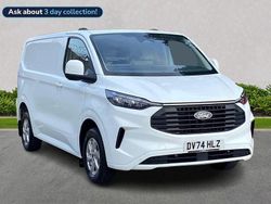 White Used 2024 Ford Transit Custom Limited Van | £24,700 (Fair price)