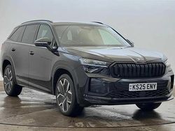 Black magic pearl effect Used 2025 Skoda Kodiaq SportLine SUV | £37,990 (Fair price)