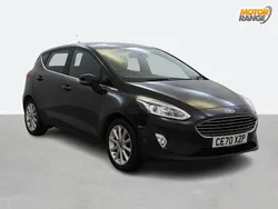 Black Used 2020 Ford Fiesta Titanium Hatchback | £9,895 (Fair price)