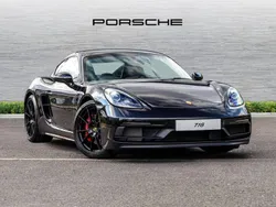 Jet black metallic New 2025 Porsche 718 Cayman GTS | £80,500 (Fair price)