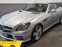 Silver Used 2012 Mercedes SLK200 AMG Cabriolet | £9,999 (A bit pricey)