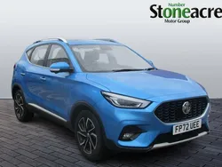 Blue Used 2022 MG ZS Exclusive Sedan | £12,995 (Fair price)
