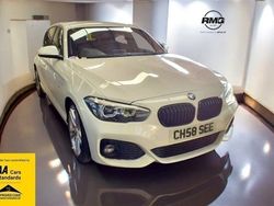 White Used 2018 BMW 116 M Sport Hatchback | £9,250 (Fair price)