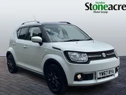 White/black Used 2018 Suzuki Ignis SZ-T Hatchback | £9,495 (Fair price)