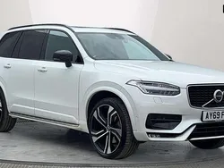 White Used 2019 Volvo XC90 R-Design Pro SUV | £34,380 (Fair price)