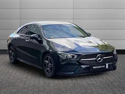 Cosmos black Used 2023 Mercedes CLA220 AMG Line Premium Sedan | £29,650 (Fair price)