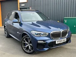 Blue Used 2019 BMW X5 M Sport SUV | £38,495 (Fair price)