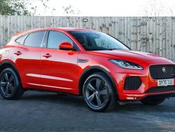 Red Used 2020 Jaguar E-Pace Chequered Flag SUV | £20,695 (Fair price)