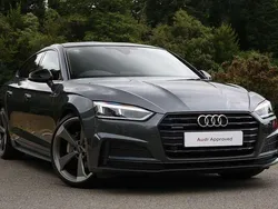 Grey Used 2020 Audi A5 Sportback Black Edition Hatchback | £23,495 (Fair price)