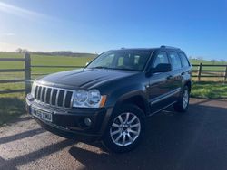 Black Used 2007 Jeep Grand Cherokee Overland SUV | £3,999