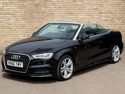 Black Used 2016 Audi A3 Cabriolet S-Line Cabriolet | £10,245 (Fair price)