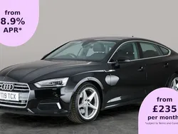 Black Used 2019 Audi A5 Sportback Sport Hatchback | £15,079 (Good price)