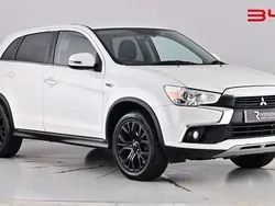 Pure white Used 2017 Mitsubishi ASX SUV | £7,290 (Fair price)